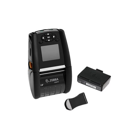 Zebra ZQ600 Series ZQ610 - Label printer - direct thermal - Roll (5.5 cm) - 203 dpi - up to 115 mm / sec - USB 2.0, LAN, RS232C, Bluetooth 4.1 - peeler, tear bar - 3