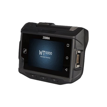 Zebra WT6000 Wearable Computer - Data collection terminal - rugged - Android 7.1 (Nougat) - 8 GB - 3.2" IPS (800 x 480) - barcode reader - USB host - Wi-Fi 5, NFC, Bluetooth - 1