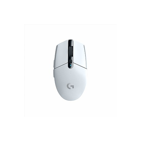 Logitech G G305 - Mouse - optical - 6 buttons - wireless - LIGHTSPEED - USB wireless receiver - white - 1