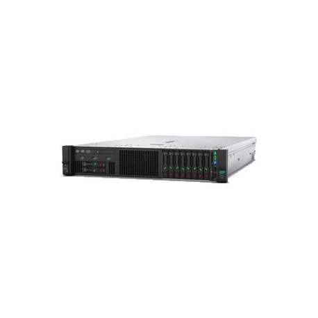 HPE ProLiant DL380 Gen10 Entry - Server - rack-mountable - 2U - 2-way - 1 x Xeon Bronze 3106  /  1.7 GHz - RAM 16 GB - SATA - hot-swap 2.5" bay(s) - no HDD - GigE - monitor: none - 2