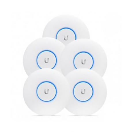 Ubiquiti UniFi nanoHD - Radio access point - Wi-Fi 5 - 2.4 GHz, 5 GHz - DC power (pack of 5) - 2