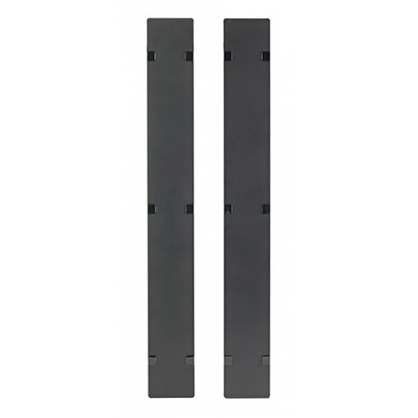 APC - Rack cable management panel cover - black - 45U (pack of 2) - for NetShelter SX - 4