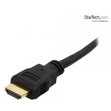 3 FT HDMI PANEL MOUNT CABLE (StarTech.com 90cm Standard HDMI Kabel zur Panelmontage - Bu/St)