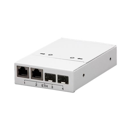 AXIS T8606 Media Converter Switch - Fibre media converter - 100Mb LAN - 10Base-T, 100Base-TX - 2 ports - 2 x RJ-45 / 2 x SFP (mini-GBIC) - for AXIS P1455-LE, P1455-LE-3 License Plate Verifier Kit - 1