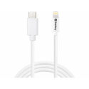 Sandberg - Lightning cable - Lightning male to USB-C male - 1 m - for Apple iPad / iPhone / iPod (Lightning)