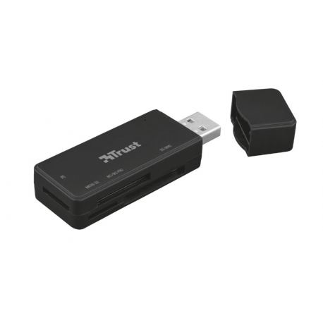Trust NANGA - Card reader (MS, SD, microSD, MS Micro) - USB 3.1 Gen 1 - 0