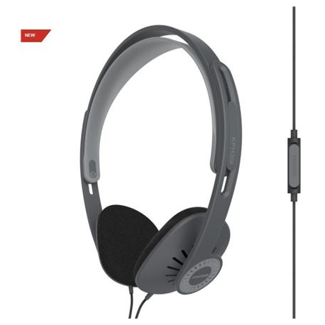 Koss KPH30i - Headphones with mic - on-ear - wired - 3.5 mm jack - black - 0