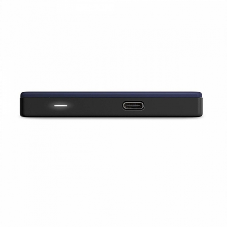 WD My Passport Ultra WDBC3C0020BBL - Hard drive - encrypted - 2 TB - external (portable) - USB 3.0 (USB-C connector) - 256-bit AES - blue - 1