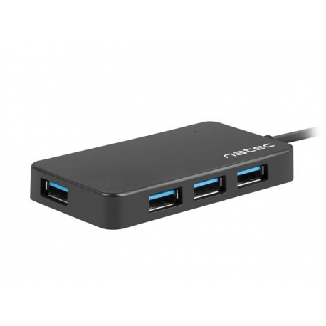 Natec MOTH - Hub - 4 x SuperSpeed USB 3.0 - desktop - 1