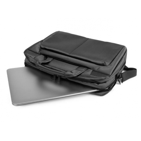 Natec Gazelle - Notebook carrying case - 15.6" - black - 3
