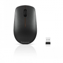 Lenovo 400 - Mouse - right and left-handed - optical - 3 buttons - wireless - 2.4 GHz - USB wireless receiver - black - for IdeaCentre AIO 3 24; IdeaPad 1 14; 3 14; 5 14; 5 Pro 14; ThinkBook 14s Yoga G2 IAP; V15