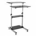 LogiLink - Stand - for personal computer - plastic, particle board, steel, melamine