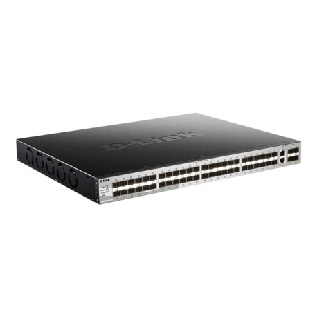D-Link DGS 3130-54S - Switch - L3 Lite - Managed - 48 x SFP + 2 x 10 Gigabit Ethernet + 4 x 10 Gigabit SFP+ - 1