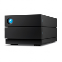 LaCie 2big RAID STHJ16000800 - Hard drive array - 16 TB - 2 bays - HDD 8 TB x 2 - USB 3.1 Gen 2 (external) - with 5 years Rescue Data Recovery Service Plan