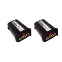 Datalogic - Handheld battery - 2600 mAh (pack of 2) - for TaskBook