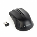 Gembird MUSW-4B-04 - Mouse - optical - 4 buttons - wireless - 2.4 GHz - USB wireless receiver - black - blister