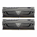 Patriot Extreme Performance Viper Steel - DDR4 - kit - 32 GB: 2 x 16 GB - DIMM 288-pin - 3200 MHz  /  PC4-25600 - CL16 - 1.35 V - unbuffered - non-ECC - gunmetal gray