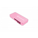 Transcend RDF5 - Card reader (microSD, SDHC, microSDHC, SDXC, microSDXC, SDHC UHS-I, SDXC UHS-I, microSDHC UHS-I, microSDXC UHS-I) - USB 3.0
