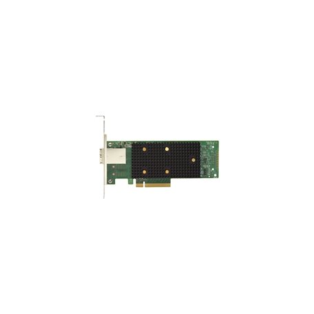 Lenovo ThinkSystem 430-8e - Storage controller - 8 Channel - SATA  /  SAS 12Gb / s - low profile - PCIe 3.0 x8 - for ThinkSystem SR250; SR645; SR650 V2; SR665; SR670 V2; SR850 V2; ST250; ST50; ST650 V2 - 0