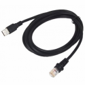 Honeywell - USB cable - USB (M) to USB (M) - 3 m - straight connector - black - for Solaris 7980g