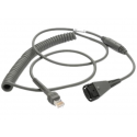 Motorola - USB cable - 2.8 m - for Zebra DS4208, DS4208-HC, DS9208 Omnidirectional Hands-Free Presentation Imager