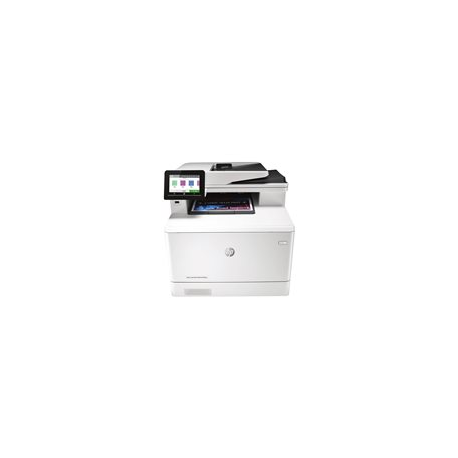HP Color LaserJet Pro MFP M479fdw - Multifunction printer - colour - laser - Legal (216 x 356 mm) (original) - A4 / Legal (media) - up to 27 ppm (copying) - up to 27 ppm (printing) - 300 sheets - 33.6 Kbps - USB 2.0, LAN, Wi-Fi(n), USB host - 0