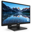Philips B Line 242B9T - LED monitor - 24" (23.8" viewable) - touchscreen - 1920 x 1080 Full HD (1080p) @ 60 Hz - IPS - 250 cd / m² - 1000:1 - 5 ms - HDMI, DVI-D, VGA, DisplayPort - speakers - black texture