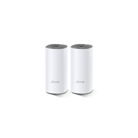 TP-Link Deco E4 - Wi-Fi system (2 routers) - up to 2,800 sq.ft - mesh - 802.11a / b / g / n / ac - Dual Band - 0