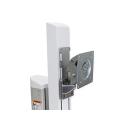 Ergotron StyleView HD Monitor Kit - Mounting component (lift mechanism) - for All-In-One - white - screen size: up to 27" - cart mountable
