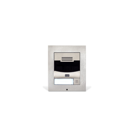 2N IP Solo - IP intercom station - wired - 10 / 100 Ethernet - zinc - 0