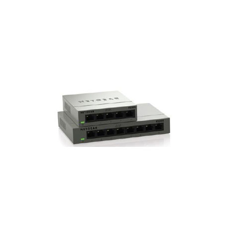 NETGEAR GS305 - Switch - unmanaged - 5 x 10 / 100 / 1000 - desktop, wall-mountable - 0