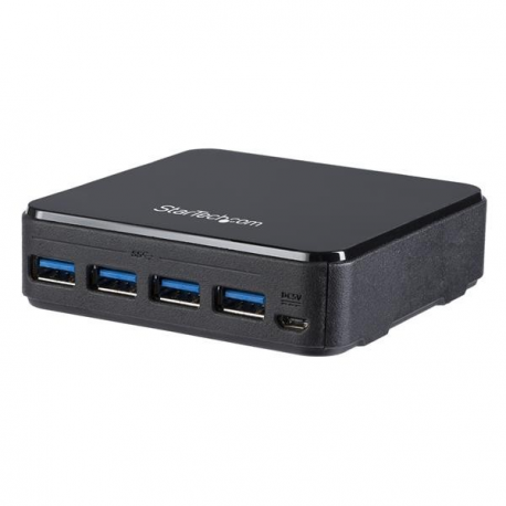 StarTech.com USB 3.0 Peripheral Sharing Switch - 4 USB 3.0 x 4 Computers - Mac  /  Windows  /  Linux - USB A / B Switch - USB Switch (HBS304A24A) - Hub - 8 x SuperSpeed USB 3.0 - desktop - 4