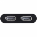 StarTech.com USB to Dual DisplayPort Adapter - 4K 60Hz - USB 3.0 (5Gbps), Limited stock, see similar item USBA2DPGB - DisplayPort adapter - USB Type A (M) to DisplayPort (F) - USB 3.0 - 30 cm - 4K60Hz (4096 x 2160) support - black