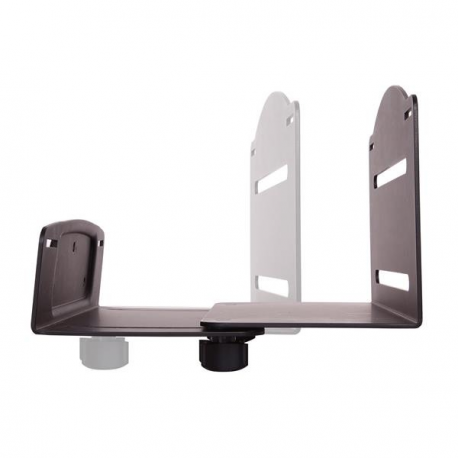 StarTech.com Wall Mount CPU Holder - Adjustable Width 4.8in to 8.3in - Metal - Computer Tower Mounting Bracket for Desktop PC (CPUWALLMNT) - Bracket - for CPU - steel - black - wall-mountable - for P / N: WALLSTS1, WALLSTS2 - 2