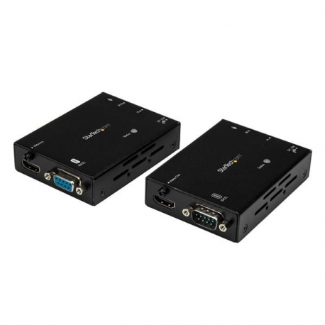 StarTech.com HDMI Over Cat5e  /  CAT6 Extender - Extend up to 210 ft  /  70m - HDBaseT Certified - HDMI Extender - IR Extender - HDMI Booster (ST121HDBTL) - Video / audio / infrared / serial / network extender - over CAT 5e / 6 - 10Base-T - up to 100 m - for P / N: SVA12M2NEUA, SVA12M5NA - 3