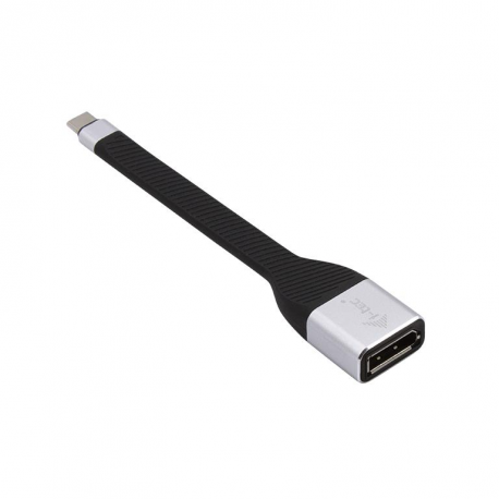 i-Tec USB-C Flat DP Adapter 4K / 60 Hz - Adapter cable - USB-C (M) to DisplayPort (M) - Thunderbolt 3 - 11.5 m - 4K support - black - 0