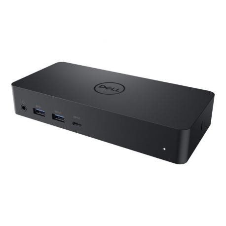 Dell Universal Dock - D6000 - Docking station - USB - GigE - 130 Watt - for Inspiron 3780; Latitude 5320, 5520, 7390 2-in-1, 7400 2-in-1; Vostro 53XX; XPS 13 93XX - 0