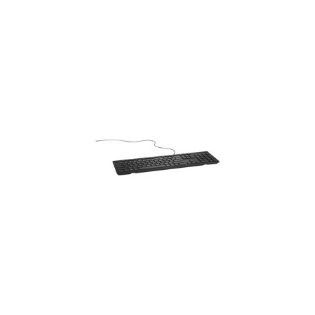 Dell KB216 - Keyboard - USB - black - QWERTY UK - for Inspiron 3459, 5759, Latitude 34XX, 35XX, 7390 2-in-1, Precision Mobile Workstation 7510 - 0