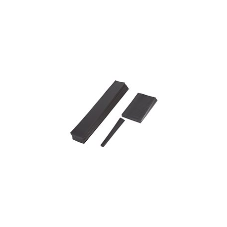 APC NetShelter SX - Rack sealing kit - black (pack of 10) - for P / N: AR3106SP, SMX1000C, SMX1500RM2UC, SMX1500RM2UCNC, SMX750C, SMX750CNC, SRT5KRMXLW-TW - 0