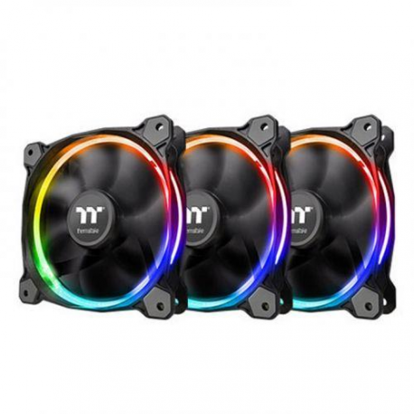 Thermaltake Riing 12 LED RGB Radiator Fan Sync Edition - Case fan - 120 mm (pack of 3) - 0