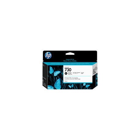 HP 730 - 130 ml - photo black - original - DesignJet - ink cartridge - for DesignJet SD Pro MFP, T1600, T1600dr, T1700, T1700dr, T2600, T2600dr - 2