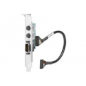 HP - Serial  /  PS / 2 adapter - PCIe - serial x 1 + PS / 2 keyboard x 1 + PS / 2 mouse x 1 - for HP Z1 G8; EliteDesk 705 G4, 805 G6, 80X G8; ProDesk 405 G6; Workstation Z1 G5, Z1 G6