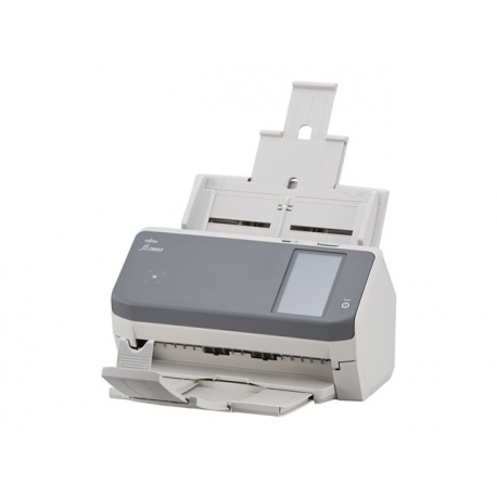 Fujitsu fi-7300NX - Document scanner - Dual CCD - Duplex - 216 x 355.6 mm - 600 dpi x 600 dpi - up to 60 ppm (mono)  /  up to 60 ppm (colour) - ADF (80 sheets) - up to 4000 scans per day - Gigabit LAN, USB 3.1 Gen 1 - 1
