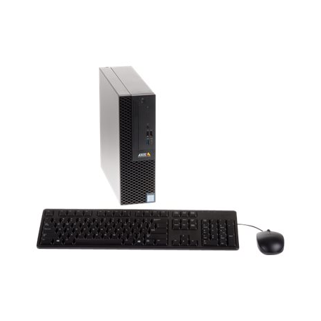 AXIS Camera Station S9002 MkII Desktop Terminal - Tower - Core i5 8400  /  2.8 GHz - RAM 8 GB - SSD 128 GB - Quadro P600 - GigE - Windows 10 Enterprise - monitor: none - keyboard: UK - 2