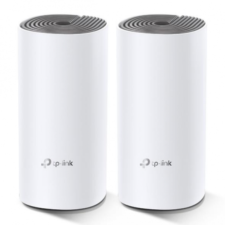 TP-Link Deco E4 - Wi-Fi system - (2 routers) - up to 2,800 sq.ft - mesh - Wi-Fi 5 - Dual Band - 0