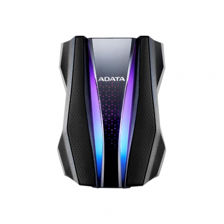 ADATA HD770G - Hard drive - encrypted - 1 TB - external (portable) - USB 3.2 Gen 1 - 256-bit AES - black - 0