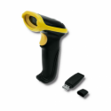 Qoltec - Barcode scanner - portable - 120 scan  /  sec - decoded - RF(2.4 GHz)