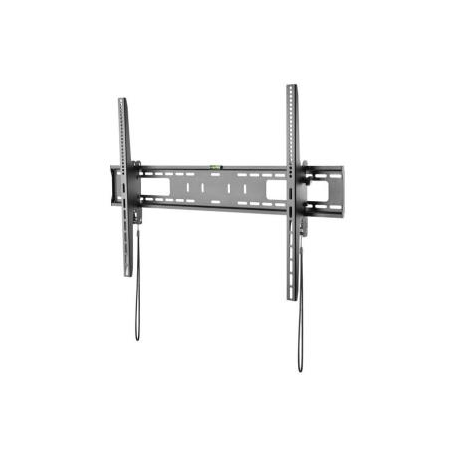 StarTech.com Flat Screen TV Wall Mount - Fixed - Heavy Duty Commercial Grade TV Wall Mount for 60" to 100" TVs - VESA Wall Mount (FPWFXB1) - Bracket - for TV - plastic, steel - black - screen size: 60"-100" - wall-mountable - 2