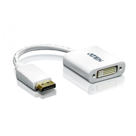ATEN VC965 - DisplayPort adapter - DisplayPort (M) to DVI-D (F) - white - 0