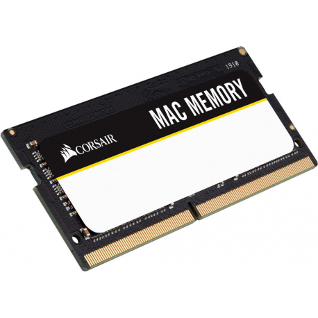CORSAIR Mac Memory - DDR4 - kit - 32 GB: 2 x 16 GB - SO-DIMM 260-pin - 2666 MHz  /  PC4-21300 - CL18 - 1.2 V - unbuffered - non-ECC - 2